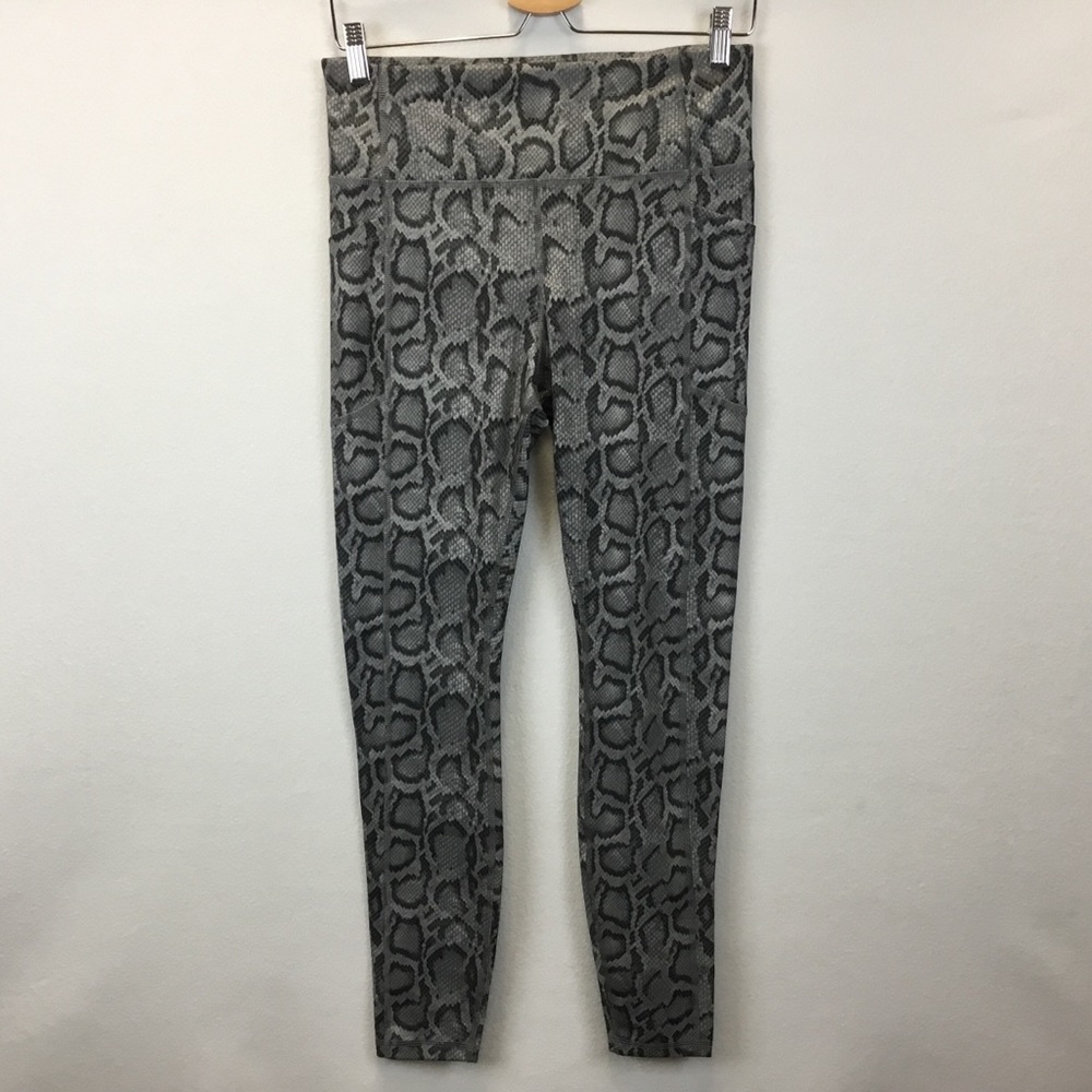 Avia Gray Snake Print Leggings